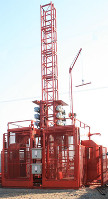 150 m 33 m/min bouw Hoist Lift hefinrichtingen met YZEJ132M-4 Motor
