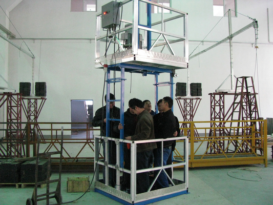 600 kg gewaardeerd capaciteit geschorste liften installatie Platform